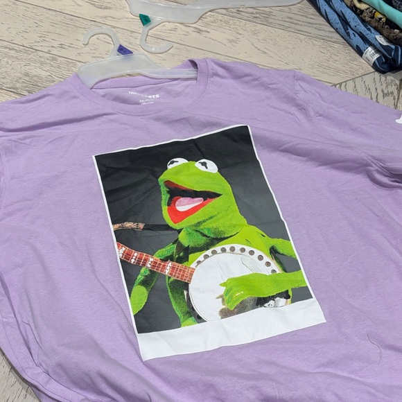 Purple Kermit the Frog Reptile T-Shirt - Picture 1 of 1